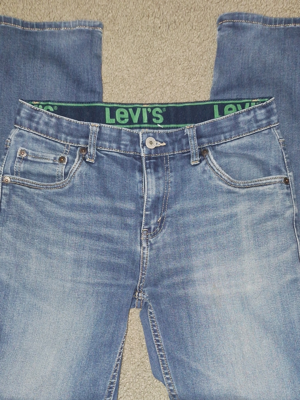 Levi's Slim Men’s Jeans in Classic Indigo Blue
